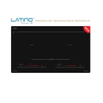 Bếp Từ Đôi Latino LT-I2D1001L Inverter – Kính Nano Đen Chống Xước, Nhập Khẩu Thái Lan