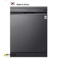 Máy Rửa Bát LG LDT14BLA4 14 Bộ Màu Đen Nhám – QuadWash, TrueSteam, Inverter, Sấy Hé Cửa, Wi-Fi ThinQ