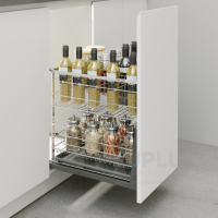 KỆ ĐỰNG GIA VỊ NAN DẸT INOX 304  Euplus EV bề mặt điện hóa Inox 304