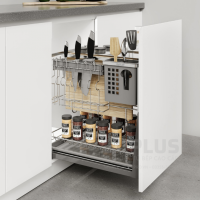Giá dao thớt, chai lọ Euplus EV bề mặt điện hóa Inox 304