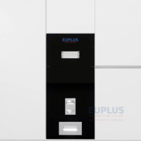 THÙNG GẠO EUPLUS B30 MẶT GƯƠNG TRẮNG - ĐEN