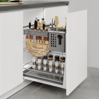 Giá Dao Thớt Nan Dẹt Inox Mờ EUROGOLD 304 – Hệ Dẫn Hướng Chống Rung