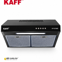 Máy Hút Mùi KAFF KF-SL60KB / KF-SL70KB – Turbin Đôi, Màu Đen Sang Trọng