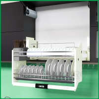 GIÁ BÁT NÂNG HẠ NAN DẸT INOX 304 GV304 ( C1.12 )