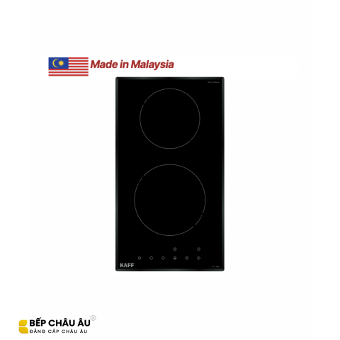 Bếp Từ Domino KAFF KF-330DI Malaysia – 2 Vùng Nấu Inverter, Mặt Kính Crystal, IGBT Siemens Đức