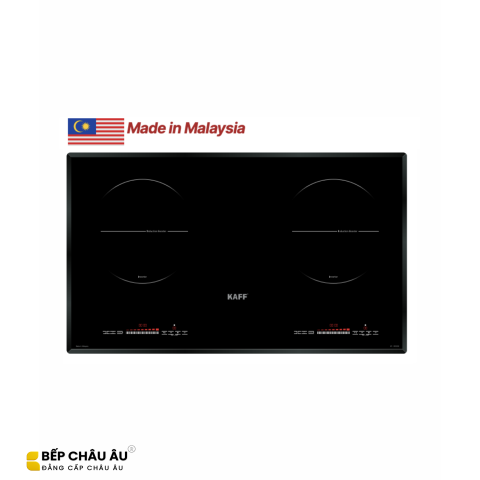 Bếp Từ Kaff KF-SD300II 2 Vùng Nấu Inverter Made in Malaysia – Booster 3200W, Mặt Kính Crystal