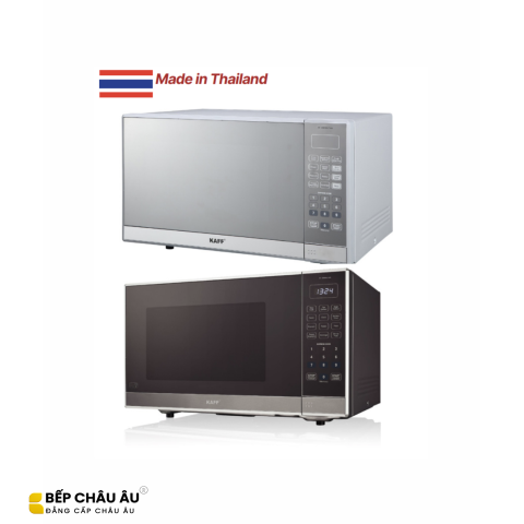 Lò Vi Sóng KAFF KF-EM036ALMW / KF-EM036ALMB 36L Thái Lan – Kết Hợp Nướng, Công Suất 1000W