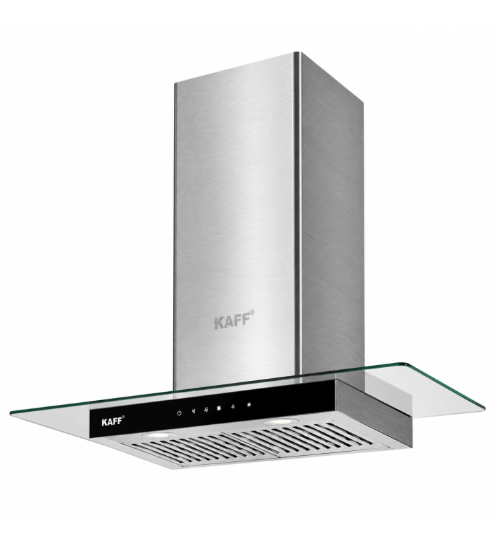 Máy Hút Mùi KAFF KF-70RH / KF-90RH Kính Toa Cảm Ứng Khói Nhiệt 1200m³/h