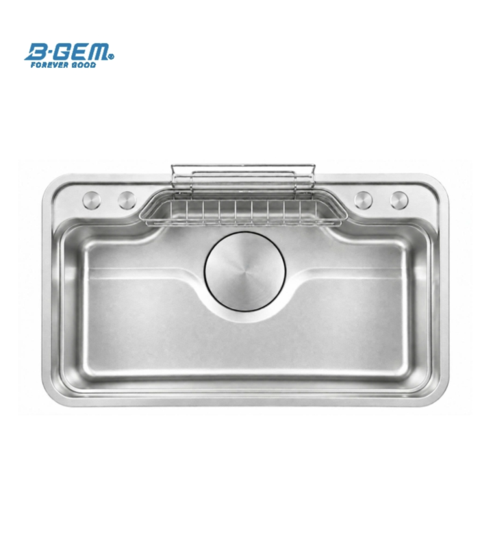 B-Gem - NEO - CHẬU BÁN NGUYỆT INOX 304 CÔNG NGHỆ VOLCANO 