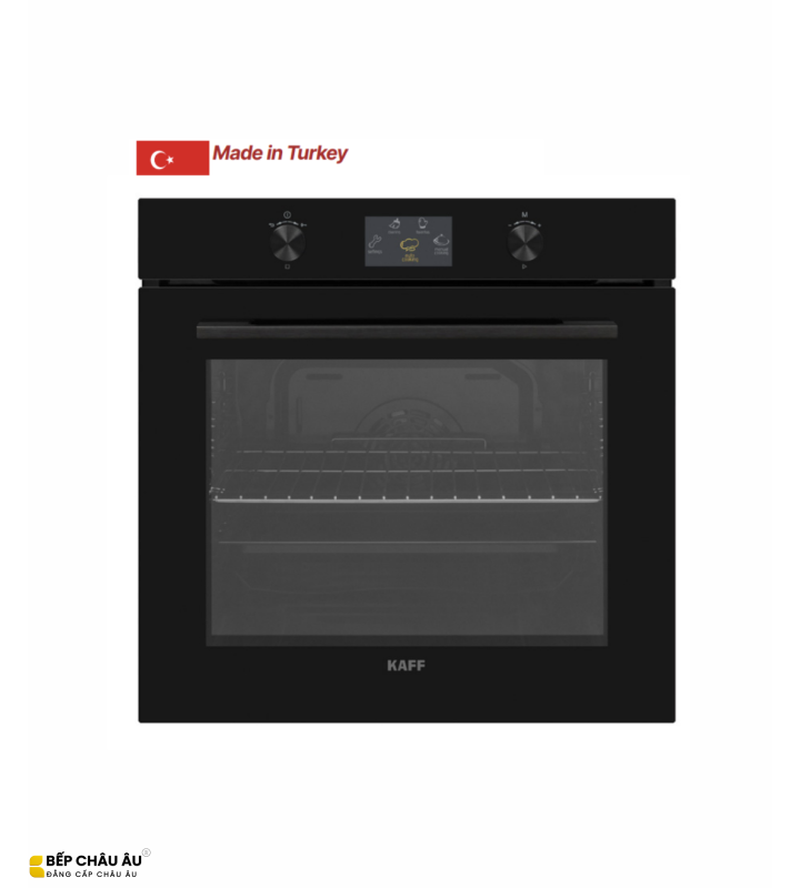 Lò Nướng Âm Tủ KAFF KF-BI75TFT 75L Nhập Khẩu Thổ Nhĩ Kỳ – 10 Chức Năng, Nướng Đối Lưu, Xiên Quay
