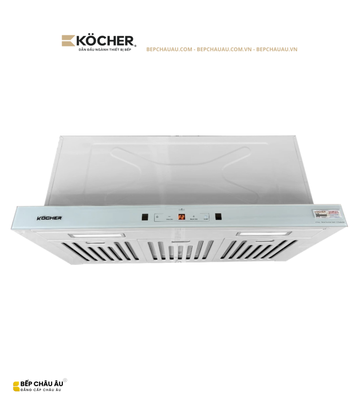Máy Hút Mùi Kocher Turbo X-350N Âm Tủ 70cm – Booster 1800m³/h, Vẫy Tay Thông Minh, Ultra Swing Siêu Êm